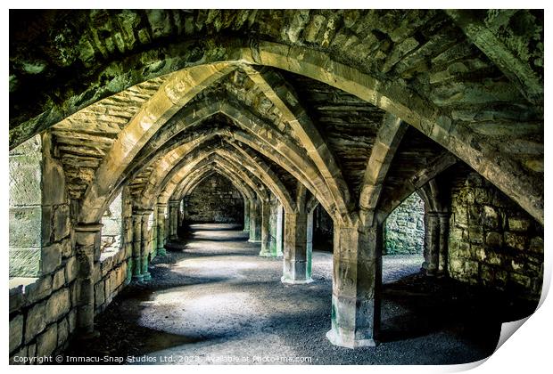 At The Priory Print by Storyography Photography