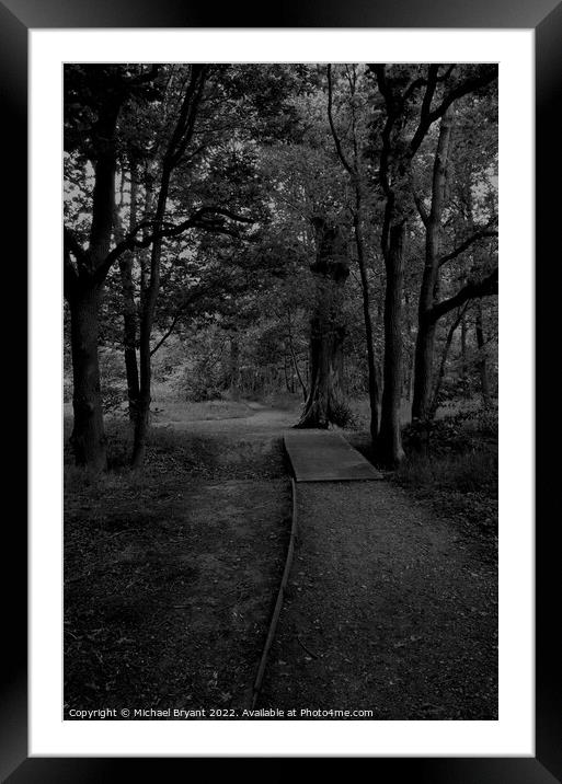 highwoods country park colchester Framed Mounted Print by Michael bryant Tiptopimage