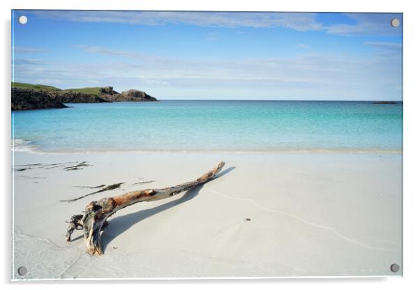    Luskentyre beach Scotland Acrylic by JC studios LRPS ARPS