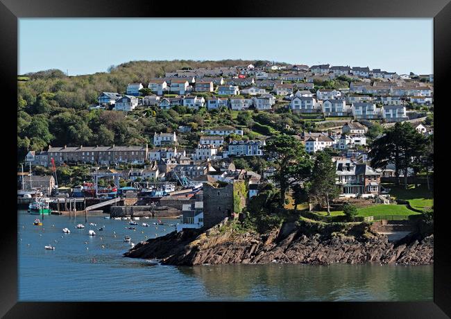 Polruan Cornwall Framed Print by Kevin Britland