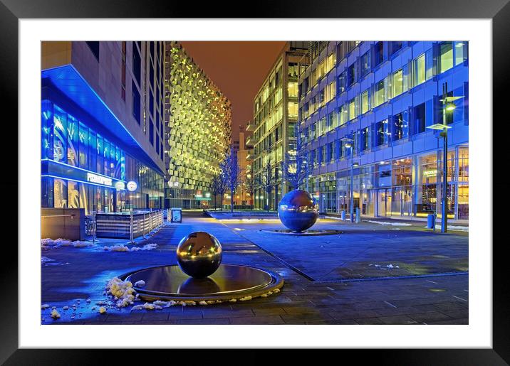 St Pauls Square, Sheffield  Framed Mounted Print by Darren Galpin