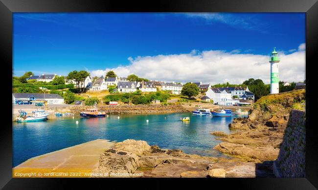 Port of Doëlan, Brittany - C1506 1897 GLA Framed Print by Jordi Carrio