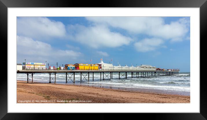 Paignton Pier Framed Mounted Print by Jim Monk