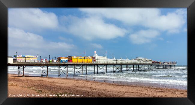 Paignton Pier Framed Print by Jim Monk