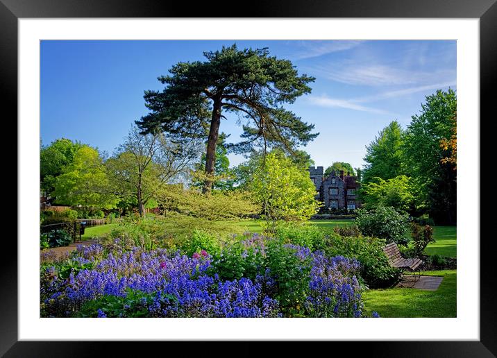 Westgate Gardens and Tower House, Canterbury  Framed Mounted Print by Darren Galpin