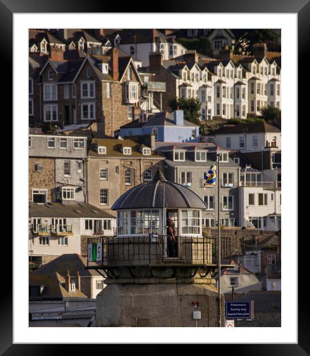 St Ives, Cornwall Framed Mounted Print by Andrew Sharpe