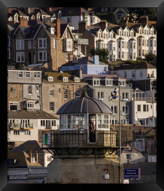 St Ives, Cornwall Framed Print by Andrew Sharpe