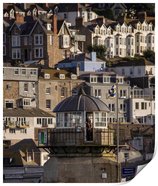 St Ives, Cornwall Print by Andrew Sharpe