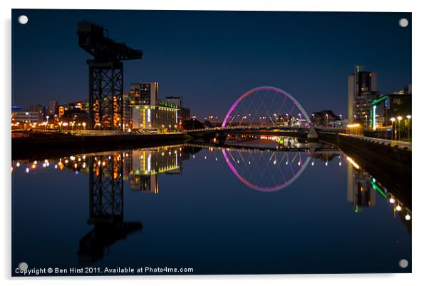 Clyde Reflections Acrylic by Ben Hirst