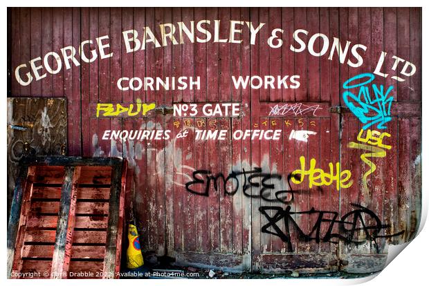George Barnsley & Sons, Sheffield Print by Chris Drabble