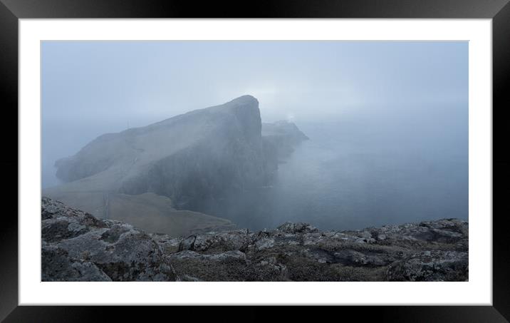 Atmosphere on the Misty Isle  Framed Mounted Print by Anthony McGeever