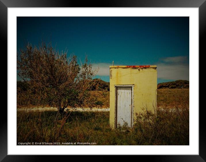 Rottnest Island Outhouse Framed Mounted Print by Errol D'Souza