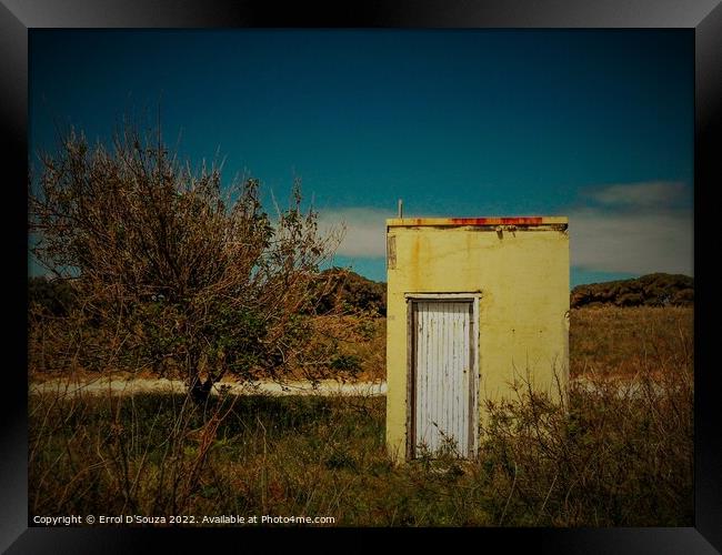 Rottnest Island Outhouse Framed Print by Errol D'Souza