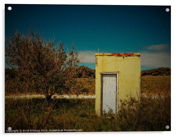 Rottnest Island Outhouse Acrylic by Errol D'Souza