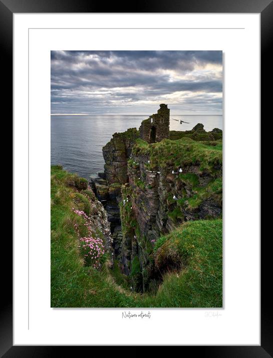 Natures retreat castle Scotland Framed Mounted Print by JC studios LRPS ARPS