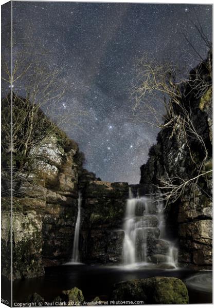 Hard Level Force - Swaledale Canvas Print by Paul Clark