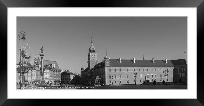 Warsaw Historic Centre Framed Mounted Print by Margaret Ryan