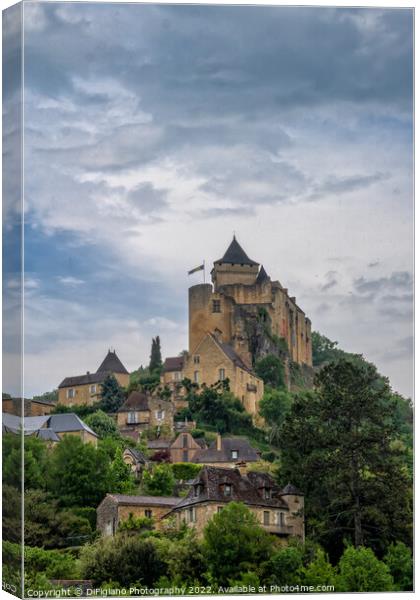 Chateau de Castelnaud Canvas Print by DiFigiano Photography