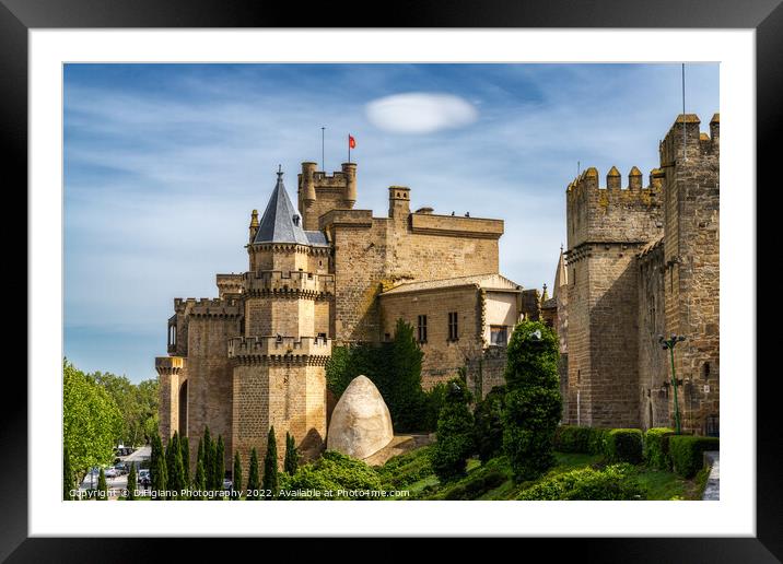 Palacio Real de Olite Framed Mounted Print by DiFigiano Photography