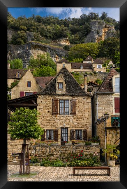 La Roque-Gageac Framed Print by DiFigiano Photography