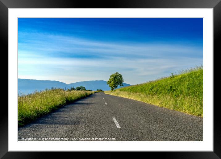 The Open Road Framed Mounted Print by DiFigiano Photography