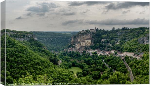 Rocamadour Canvas Print by DiFigiano Photography