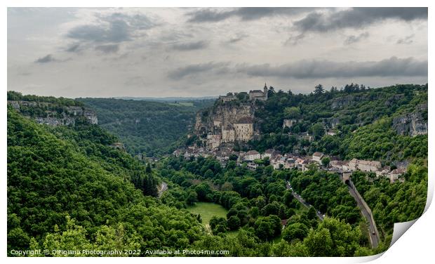 Rocamadour Print by DiFigiano Photography