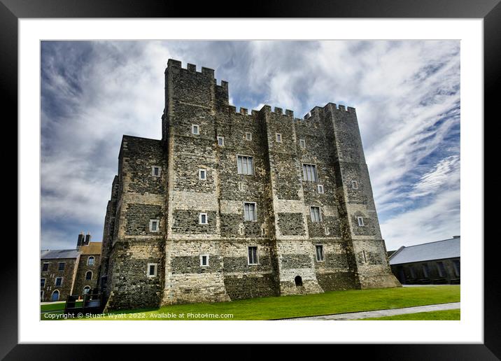 Dover Castle Framed Mounted Print by Stuart Wyatt
