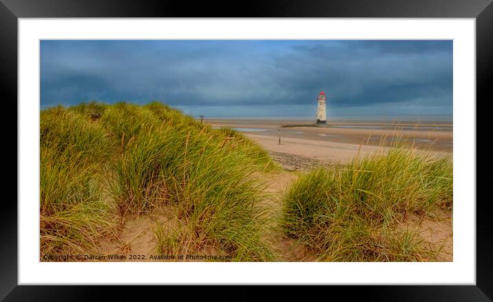 A Majestic Guardian of the North Coast Framed Mounted Print by Darren Wilkes