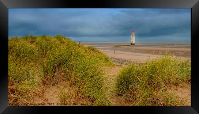A Majestic Guardian of the North Coast Framed Print by Darren Wilkes