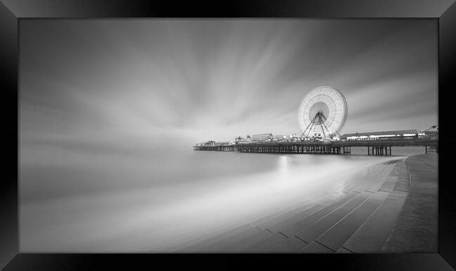 Surreal Blackpool Pier  Framed Print by Phil Durkin DPAGB BPE4
