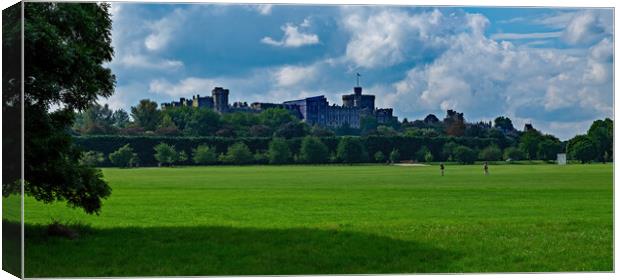 Windsor Castle from Home Park Canvas Print by Joyce Storey