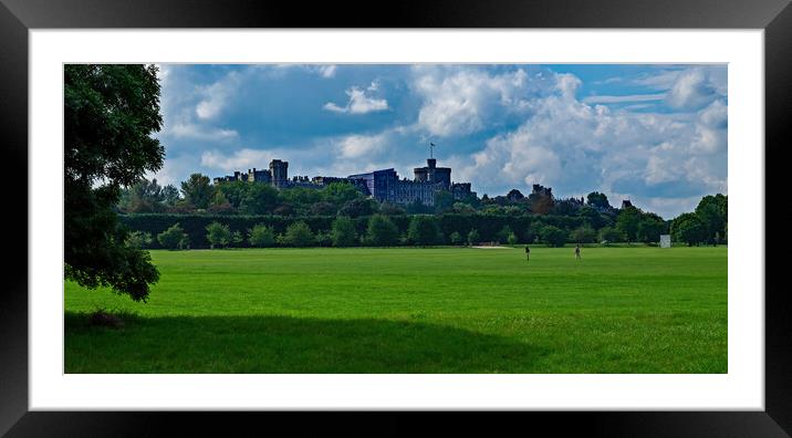 Windsor Castle from Home Park Framed Mounted Print by Joyce Storey