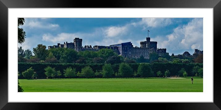 Windsor Castle Framed Mounted Print by Joyce Storey