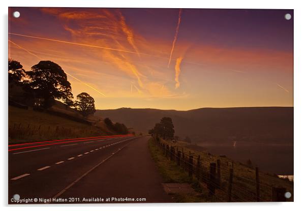 Dawn Acrylic by Nigel Hatton