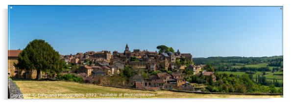 Pays-de-Belves Panorama Acrylic by DiFigiano Photography