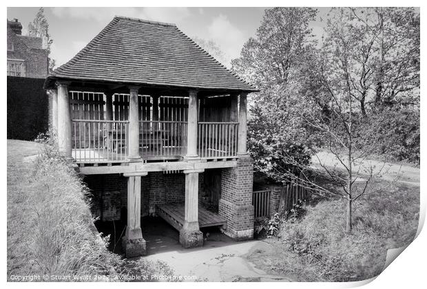 Boat House, Sissinghurst Castle Print by Stuart Wyatt