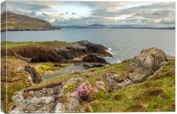 Lenan Head, Donegal, Ireland Canvas Print by jim Hamilton