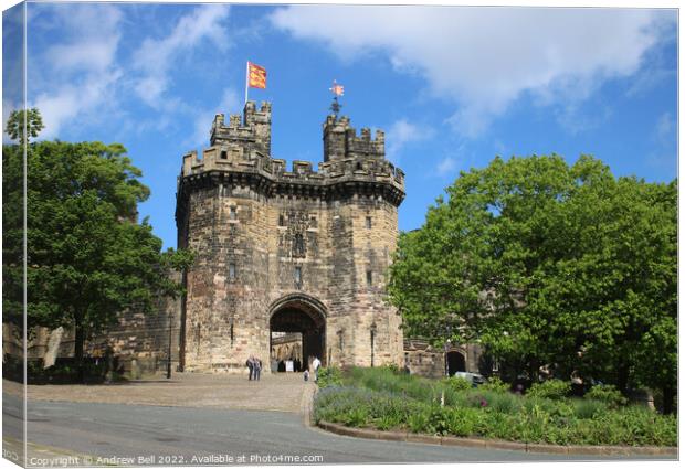 Lancaster Castle Canvas Print by Andrew Bell