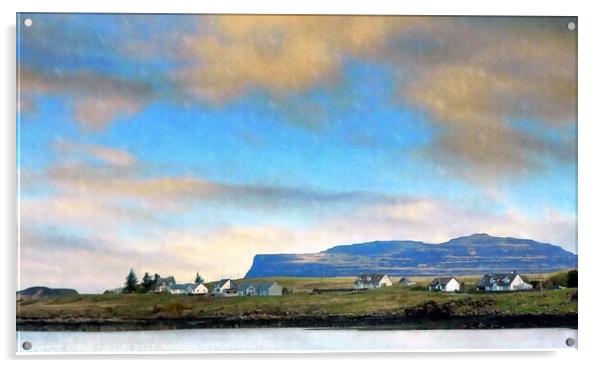 isle of mull  argyll and bute Acrylic by dale rys (LP)