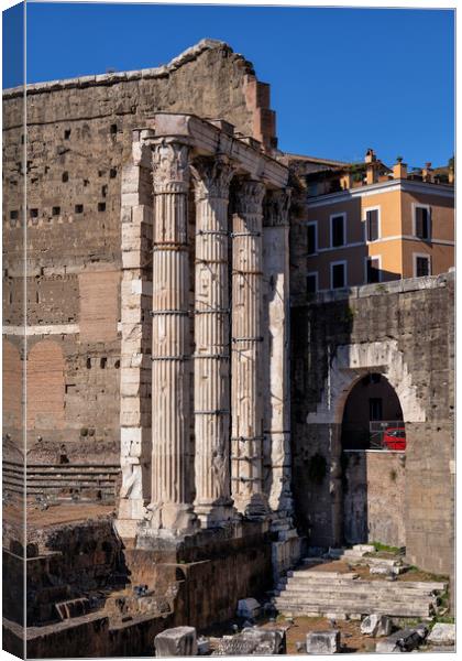 Forum of Augustus in Rome Canvas Print by Artur Bogacki