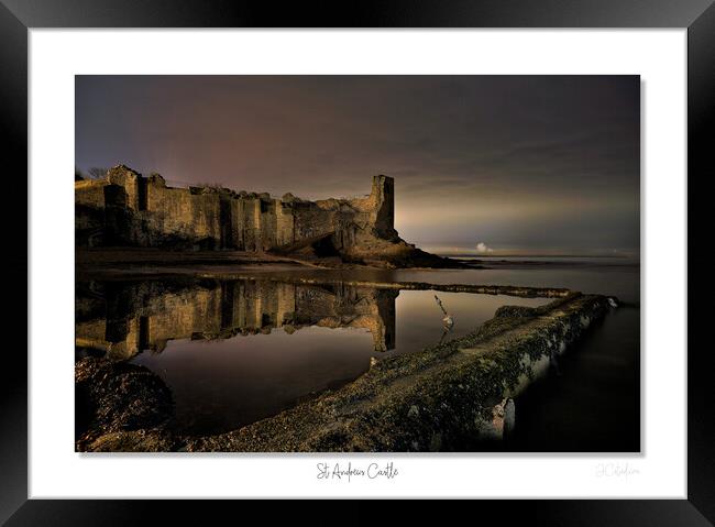 St Andrews Castle Framed Print by JC studios LRPS ARPS