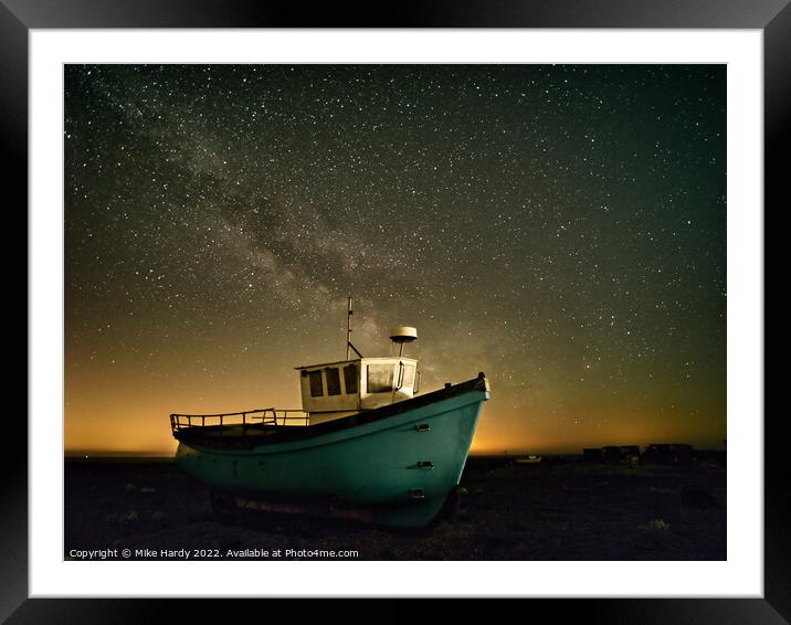 Fishing for the stars Framed Mounted Print by Mike Hardy