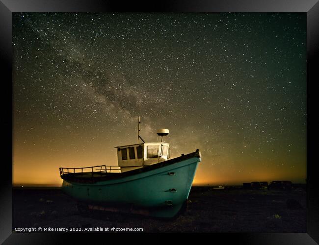 Fishing for the stars Framed Print by Mike Hardy