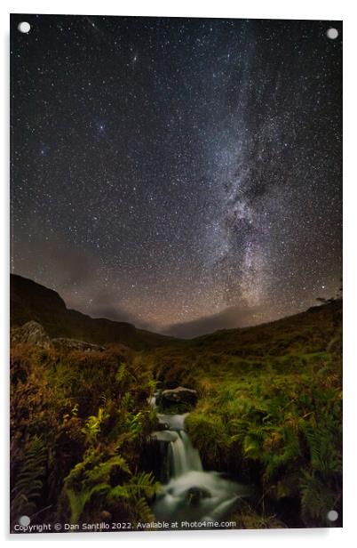 Craig Cerrig-gleisiad, Brecon Beacons National Park, Wales Acrylic by Dan Santillo