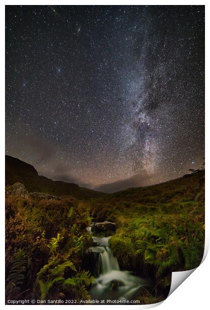 Craig Cerrig-gleisiad, Brecon Beacons National Park, Wales Print by Dan Santillo