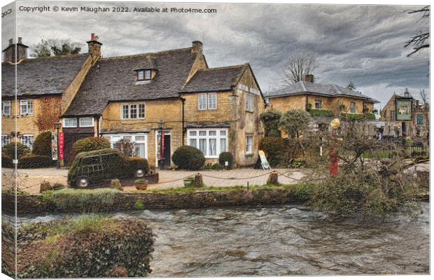 The Motor Museum Bourton On The Water Canvas Print by Kevin Maughan