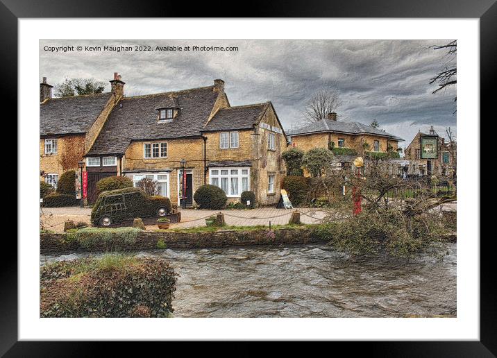 The Motor Museum Bourton On The Water Framed Mounted Print by Kevin Maughan