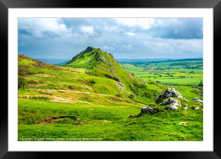 Chrome Hill Framed Mounted Print by geoff shoults