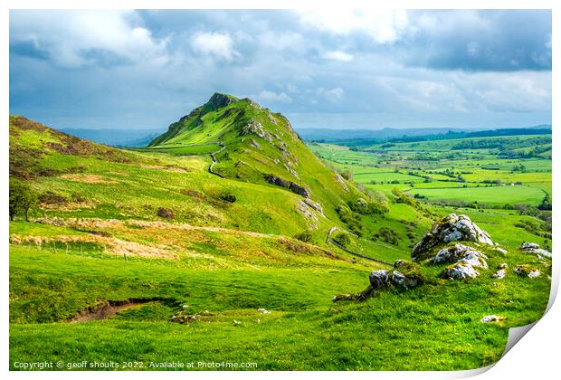 Chrome Hill Print by geoff shoults